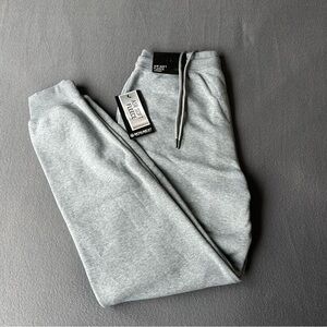 Monument Joggers Mens Grey Medium Air Soft Fleece Comfort Activewear Sweatpants
